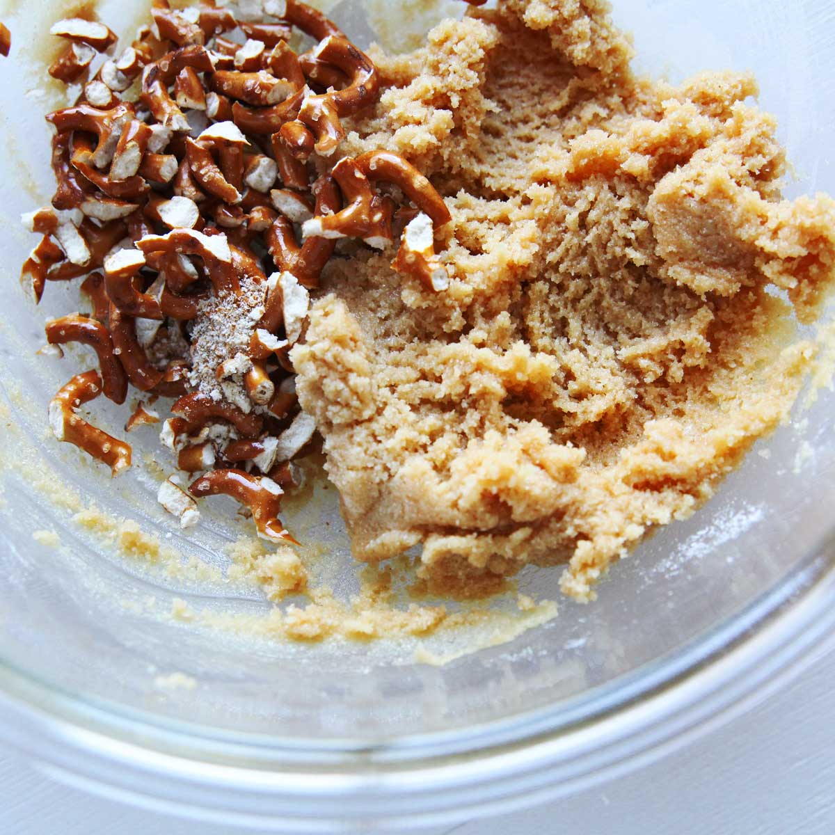 Sweet and Salty Peanut Butter Collagen Protein Balls with Pretzels - Peanut Butter Collagen Protein Balls