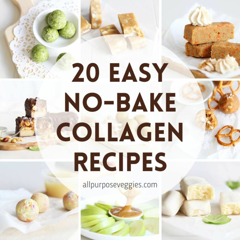 cover page - The Ultimate List of Easy, No-Bake Collagen Peptides Recipes