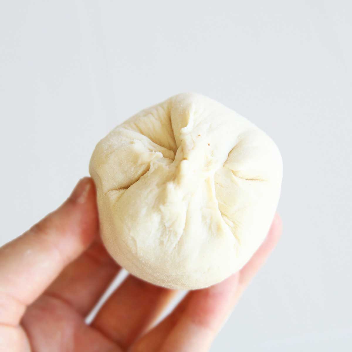 Basic Almond Milk Steamed Buns (Easy Vegan Dough Recipe) - Almond Milk Steamed Buns