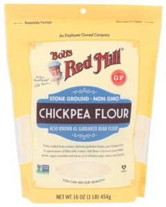 amazon affiliate link - chickpea flour ingredient