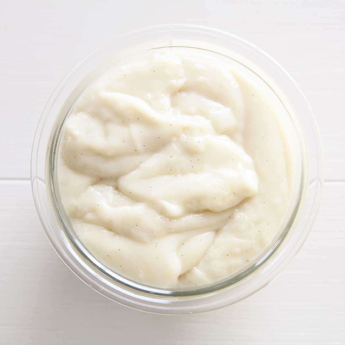 Almond Milk Custard (Vegan Vanilla Bean Pastry Cream) - Almond Milk Custard