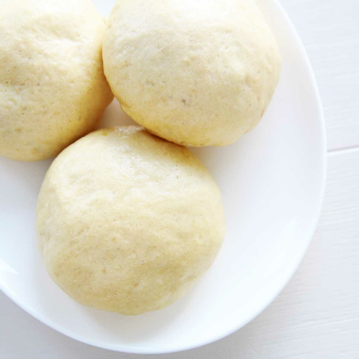 Savory Vegan Chickpea Steamed Buns (Baozi) Recipe - Chickpea Steamed Buns