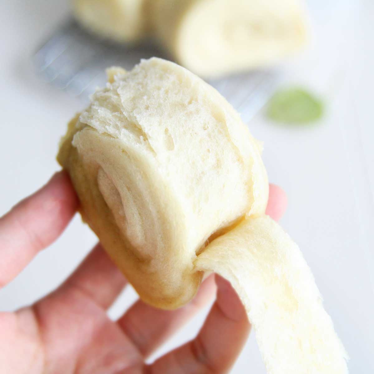 The Softest Coconut Cream Mantou Buns EVER! (Vegan Steamed Buns 馒头 Recipe) - sweet potato mooncakes