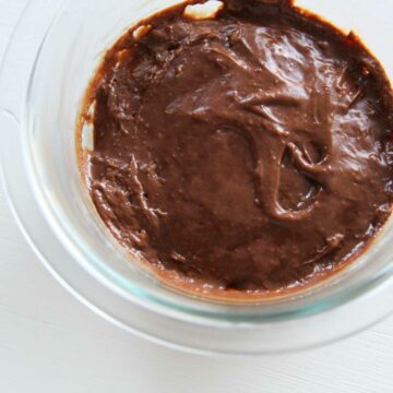 filling - recipe vegan chocolate pastry cream filling