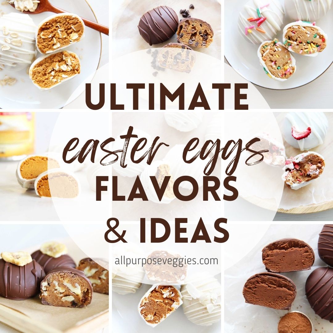 All About Peanut Butter Easter Egg Fillings & Flavor Ideas - Lemon Whipped Cream