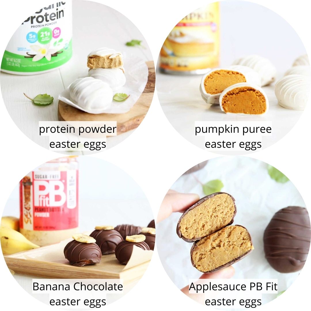 roundup link - PB Fit easter eggs filling flavor variations