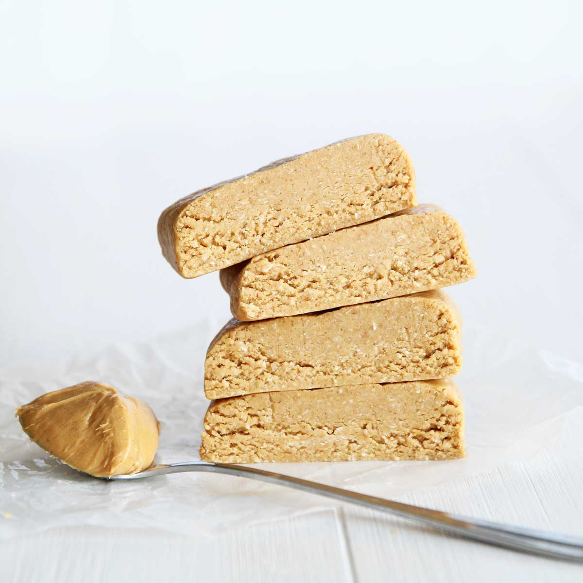 4-Ingredient Peanut Butter Oatmeal Protein Bars (Healthy, GF and Vegan) - naan pizza