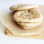 Lentil Flatbread Naan Made in the Food Processor (Lower Carb) - Roasted Corn Naan