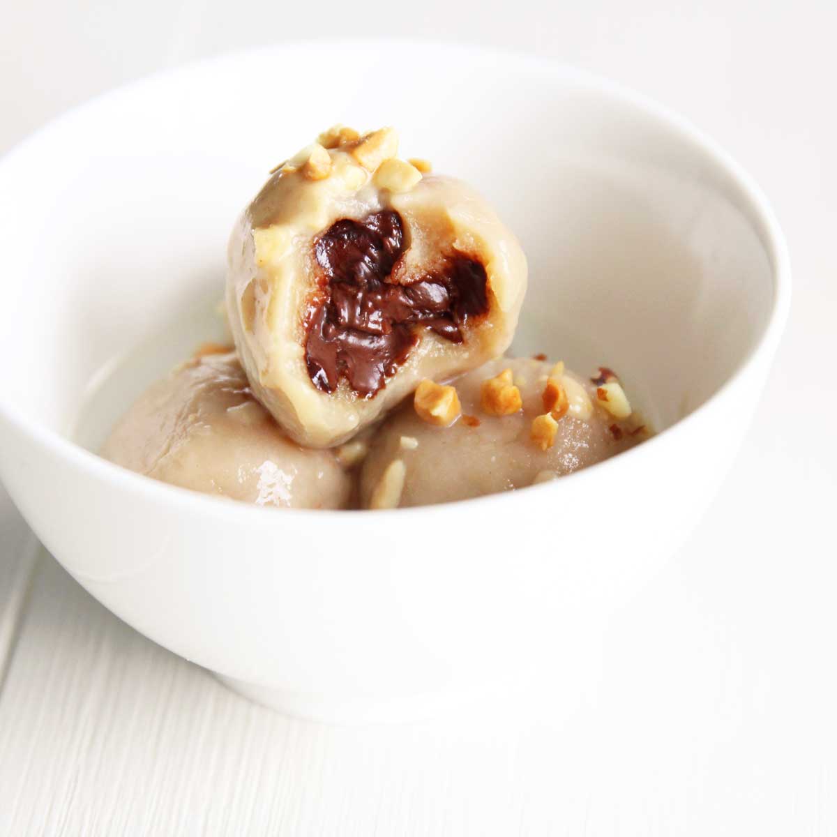 How to Make Peanut Butter Tang Yuan (Dango) using PB Fit - Peanut Butter Tang Yuan