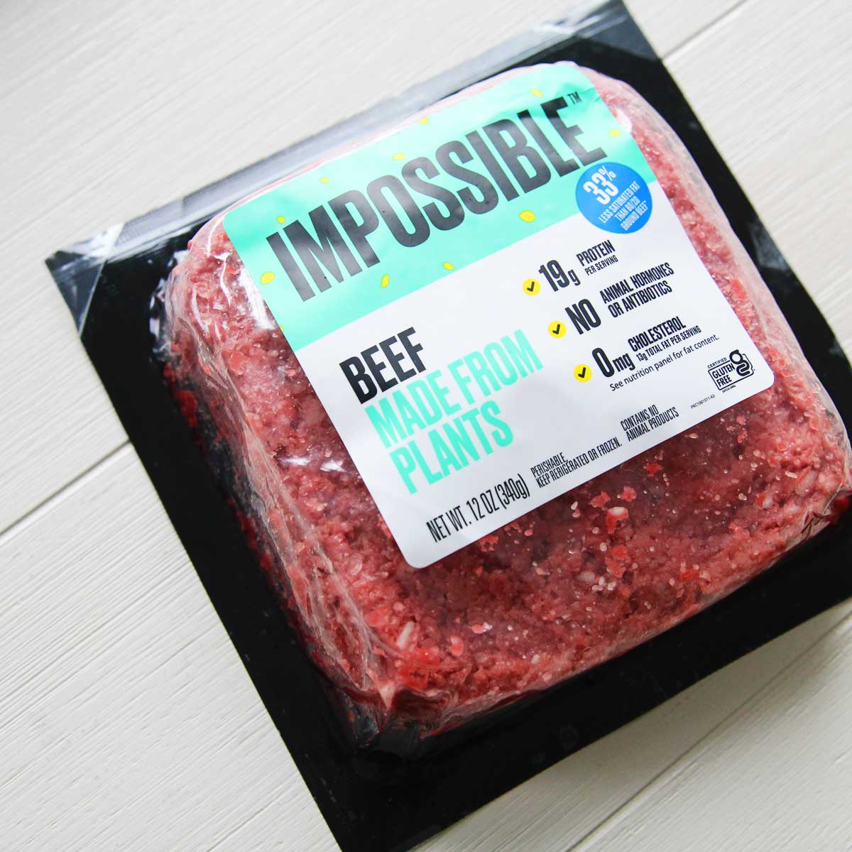 ingredient pic image - impossible meat ground vegan meat