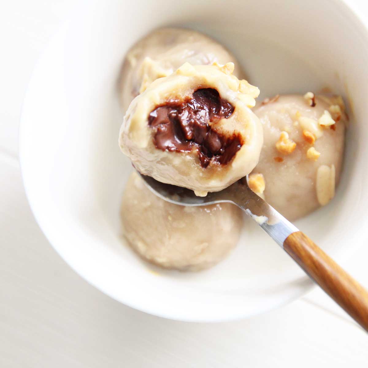 How to Make Peanut Butter Tang Yuan (Dango) using PB Fit