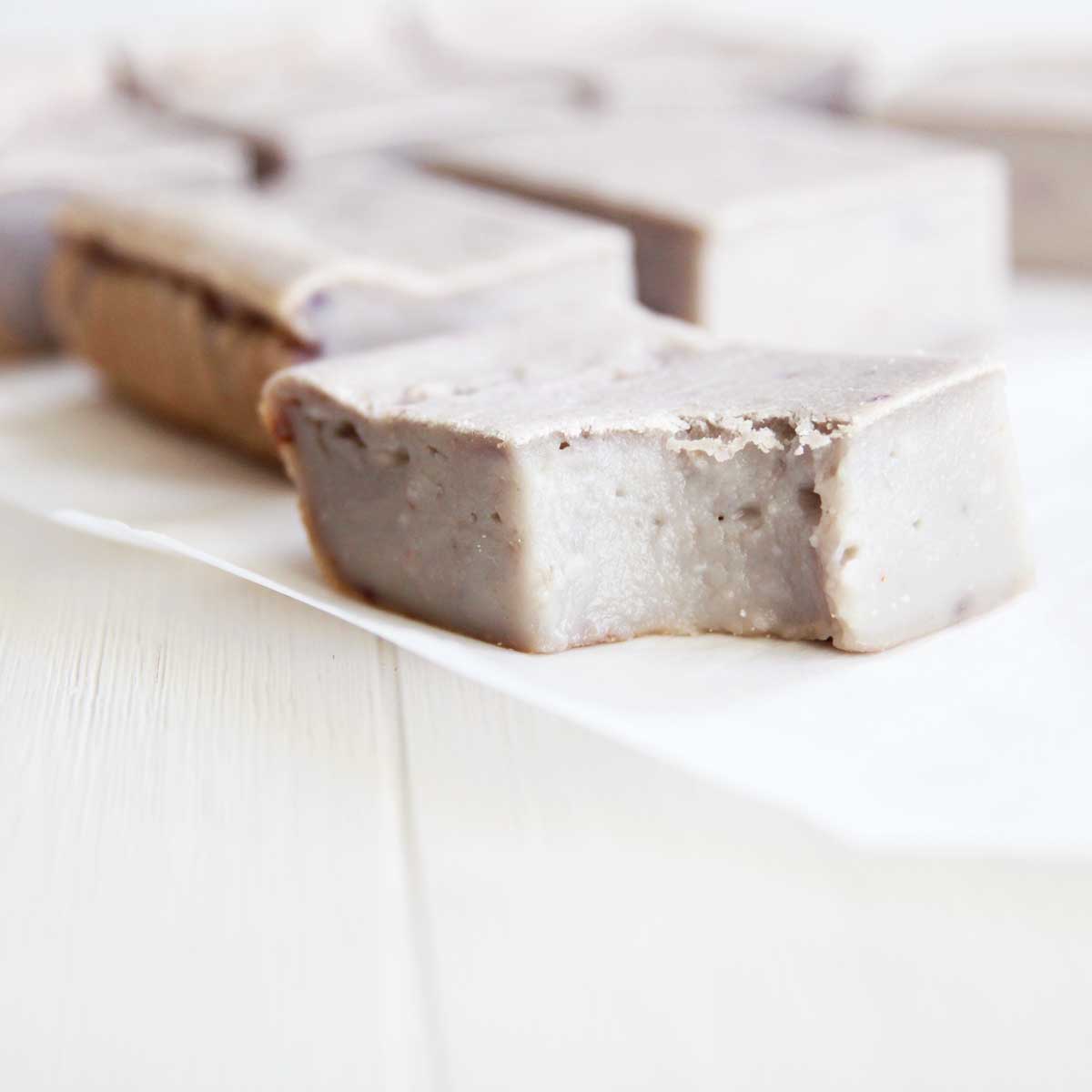 Baked Taro Nian Gao Recipe: A Sweet & Earthy Treat for Everyone! - Peppermint Whipped Cream