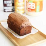 Low Fat Chocolate Pumpkin Frosting made with PB Fit
