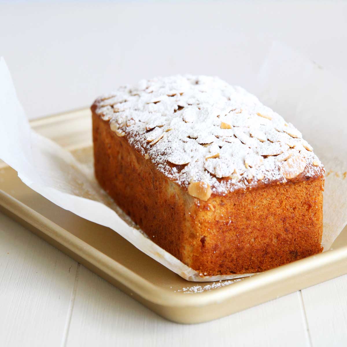 Simply Divine: Moist Vegan Almond Banana Bread with Apricots (Eggless, Dairy Free!) - Almond Banana Bread