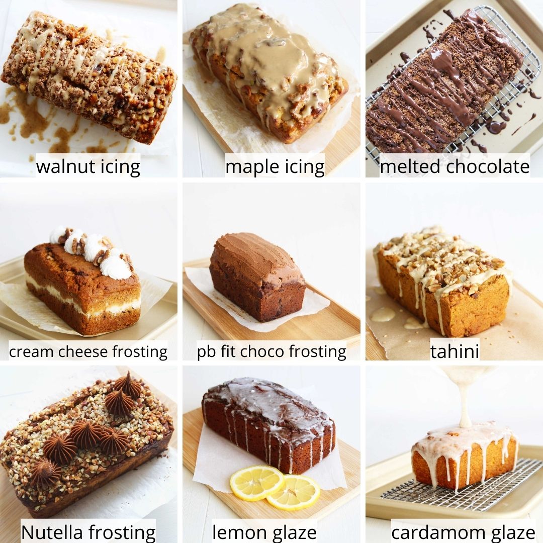 Ultimate List of Pumpkin Bread Ideas icing frosting variations