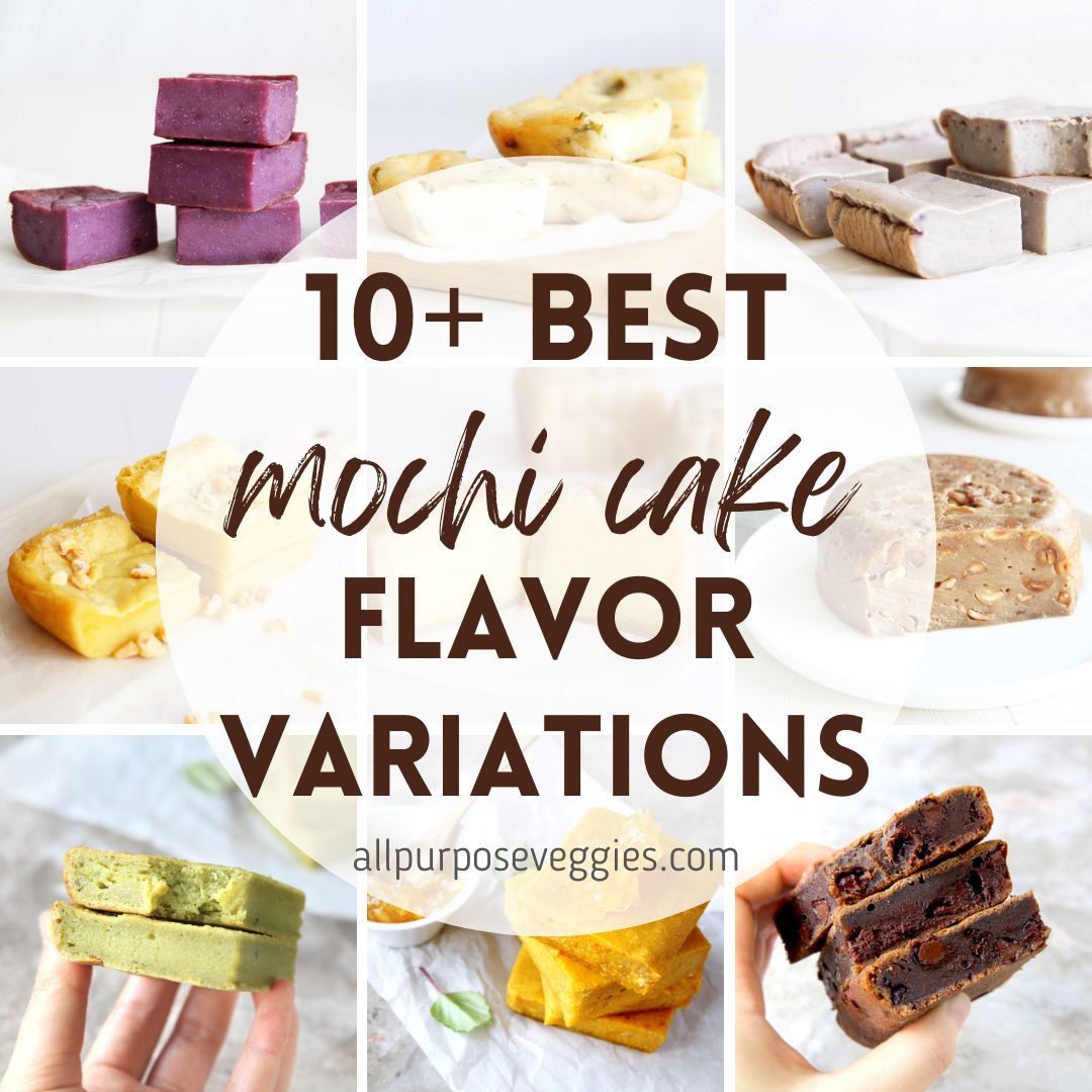 cover page - the ultimate list of mochi cake nian gao flavor ideas variations