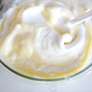 Tangy & Sweet! Greek Yogurt Swiss Roll Cake (Low Carb, Gluten-Free) - Flourless Vanilla Swiss Roll Cake