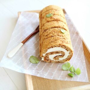 Gluten Free Carrot Swiss Roll Cake Recipe to Make for Easter - Sweet Potato Scones