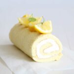 Gluten Free Lemon Roll Cake Recipe with Almond Flour