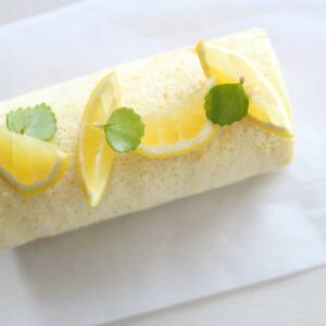 Gluten Free Lemon Roll Cake Recipe with Almond Flour - Lemon Poppy Seed Scones