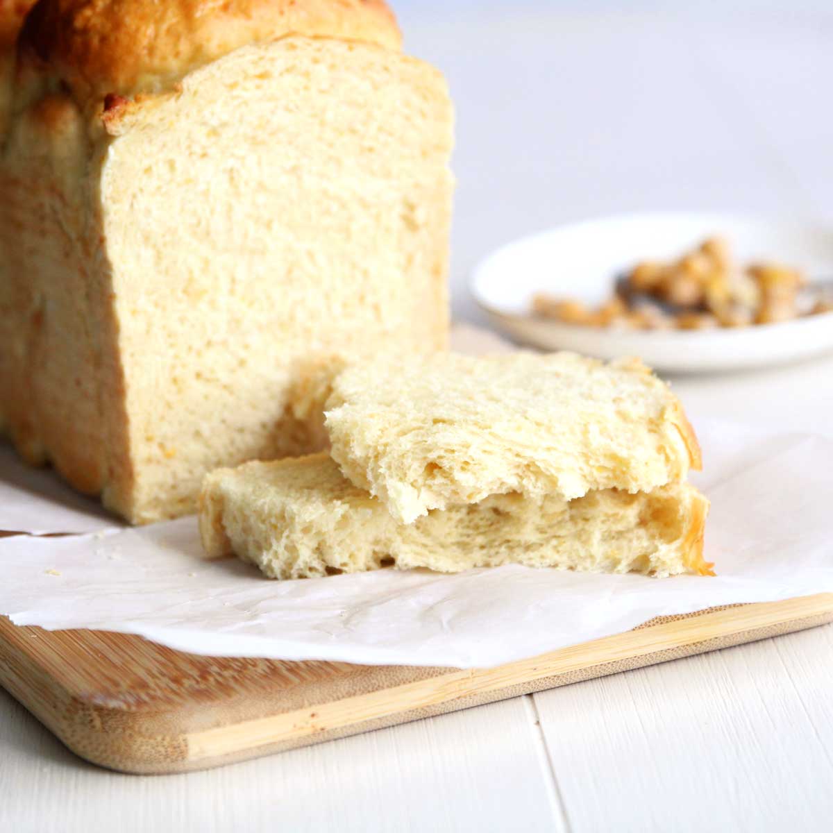 Unbelievably Fluffy Canned Chickpea Yeast Bread (High Protein Sandwich Bread) - Canned Chickpea Yeast Bread