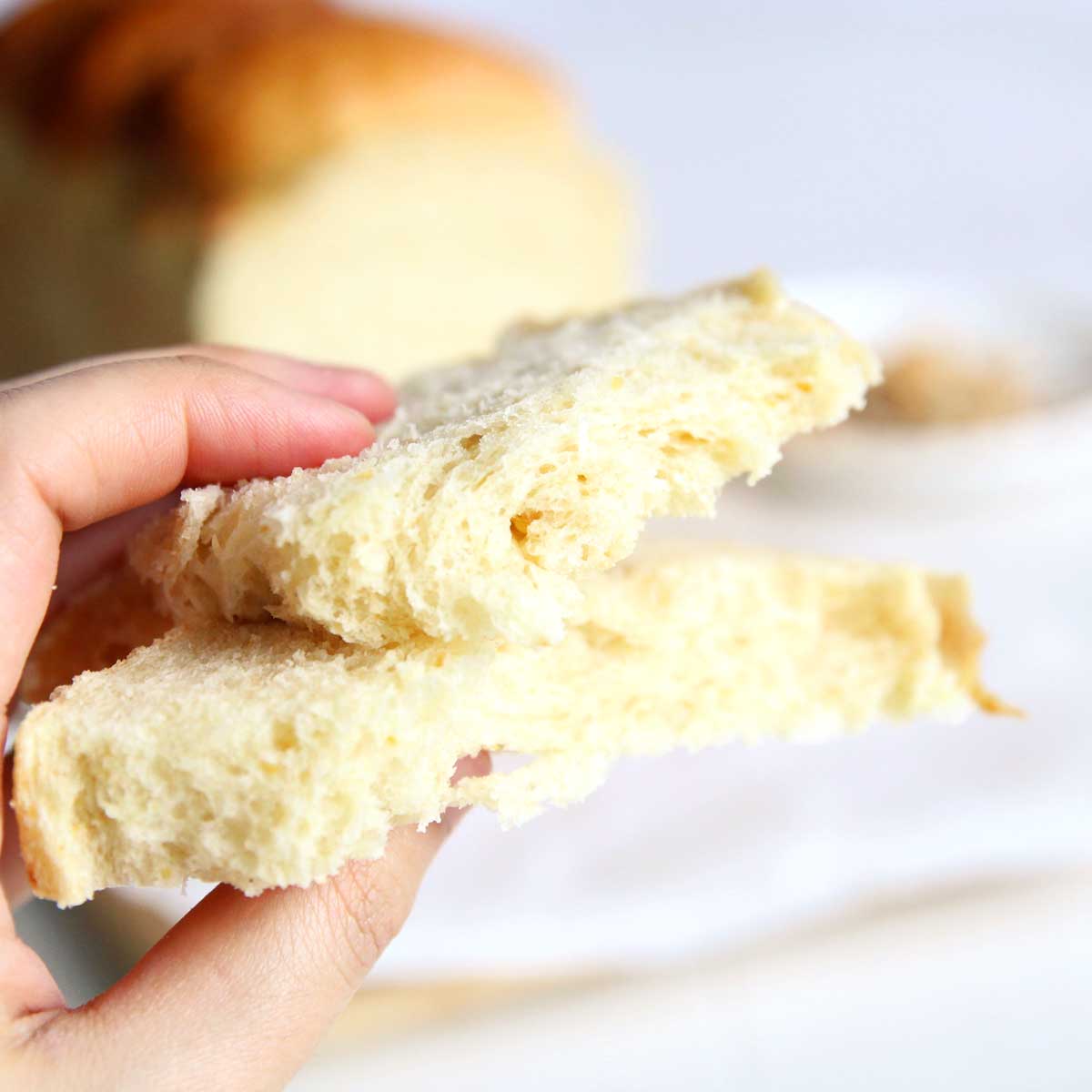 Unbelievably Fluffy Canned Chickpea Yeast Bread (High Protein Sandwich Bread) - Ricotta Cheese Yeast Bread