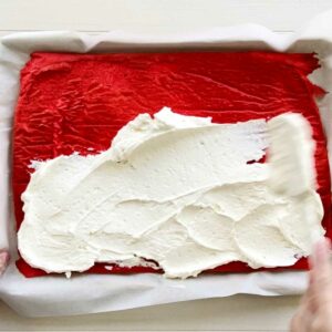 Melt-in-Your-Mouth Red Velvet Roll Cake (Perfect for Christmas!) - Strawberry Japanese Roll Cake