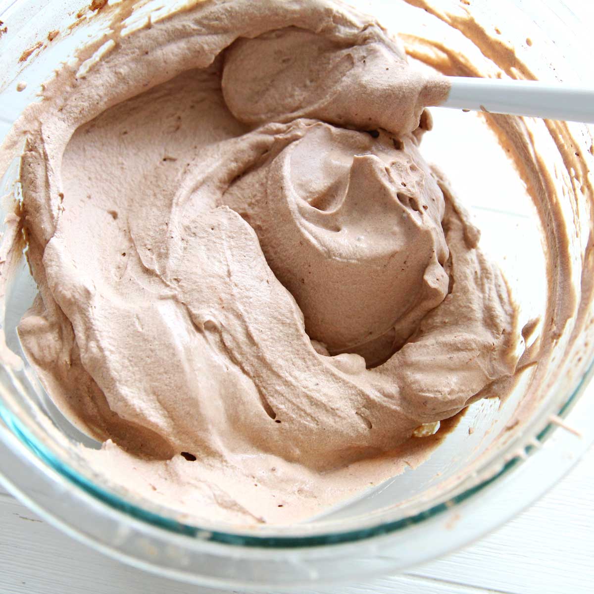 Easy No-Fuss Chocolate Whipped Cream Recipe Using Cocoa Powder - Double Chocolate Scones