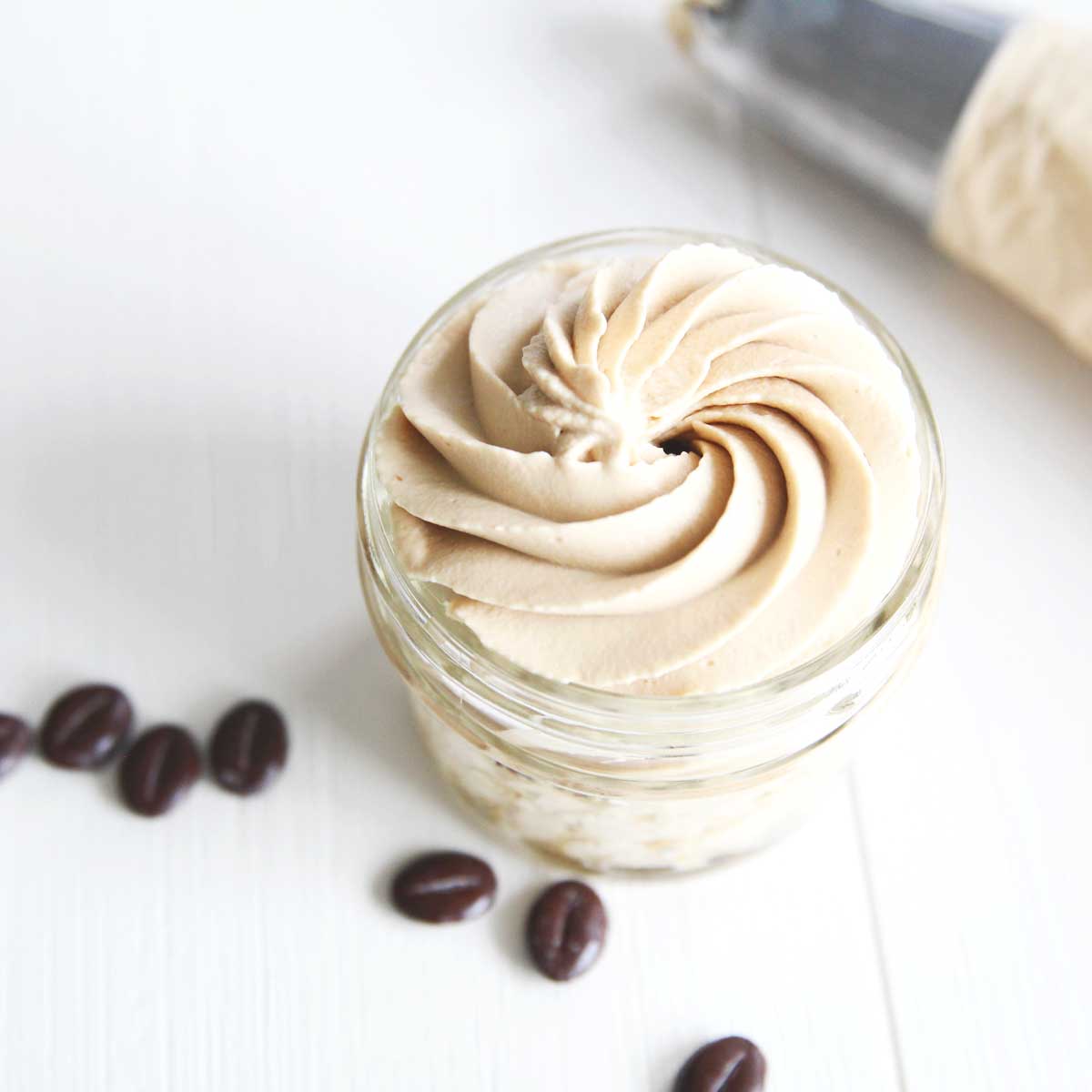 Bold & Sweet Coffee Whipped Cream with Sweet Condensed Milk - Strawberry Whipped Cream
