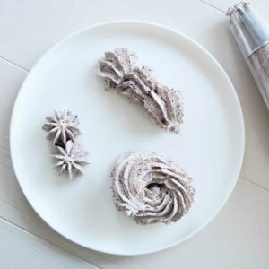 piped whipped cream - Easy Oreo Whipped Cream Recipe For Any Dessert Frosting