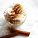 Sweet & Spicy Cinnamon Whipped Cream Recipe (Stabilized with Cream Cheese)