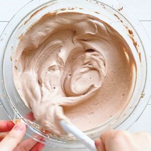 Easy No-Fuss Chocolate Whipped Cream Recipe Using Cocoa Powder - Double Chocolate Scones