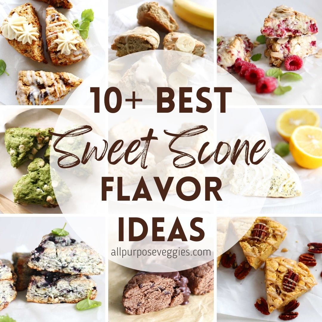 The Ultimate List of Scone Ideas - Part 1: Sweet Scone Flavors - Vegan Scones with Cornstarch