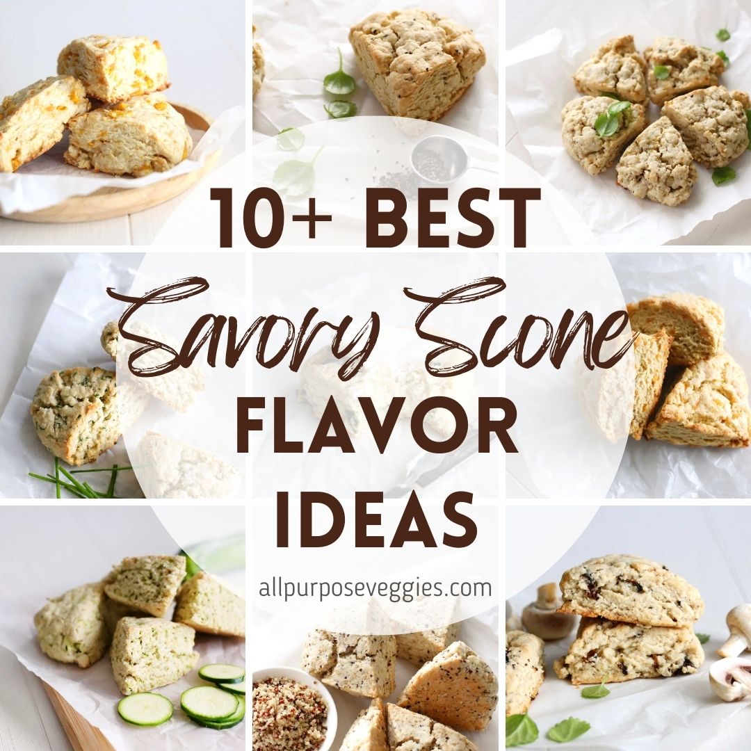 The Ultimate List of Scone Ideas - Part 2: Savory Scone Flavors - Vegan Scones with Cornstarch