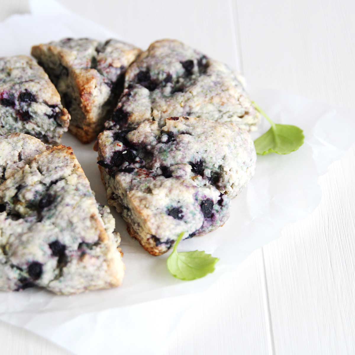 Bursting with Flavor Vegan Blueberry Scones (No Eggs, No Butter Required!)
