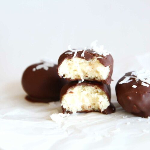 Chocolate Coconut Easter Eggs