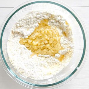 Homemade Banana Nut Scones with Maple Glaze (Healthy, Vegan Recipe) - Vegan Scones with Cornstarch