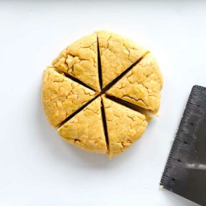 The Best Ever Vegan "Cheddar Cheese" Scones - Homemade Chickpea Scones