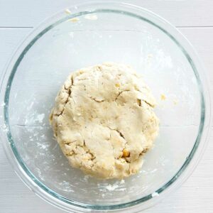 Homemade Chickpea Scones (Eggless, Vegan Recipe) - Cauliflower Everything Bagel Scones