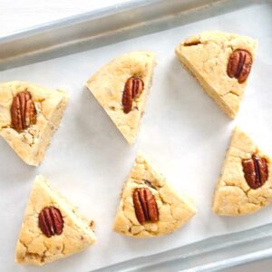 Healthy Sweet Potato Scones made Without Butter & Eggs - Sweet Potato Scones
