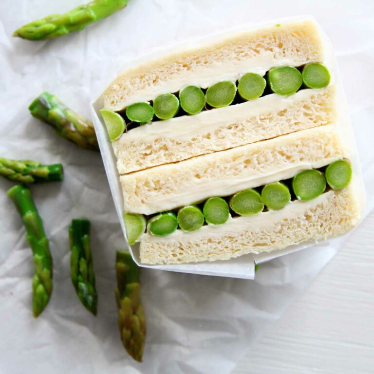 asparagus sandwich - all purpose veggies