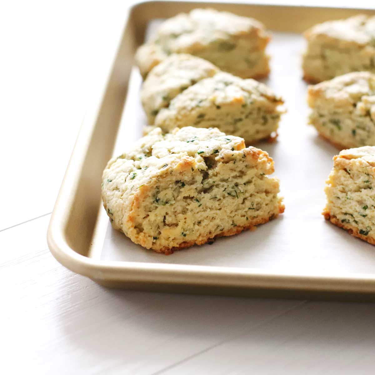Savory and Delicious! Potato & Chives Scones (No Butter, Vegan Recipe) - white bean paste cookies