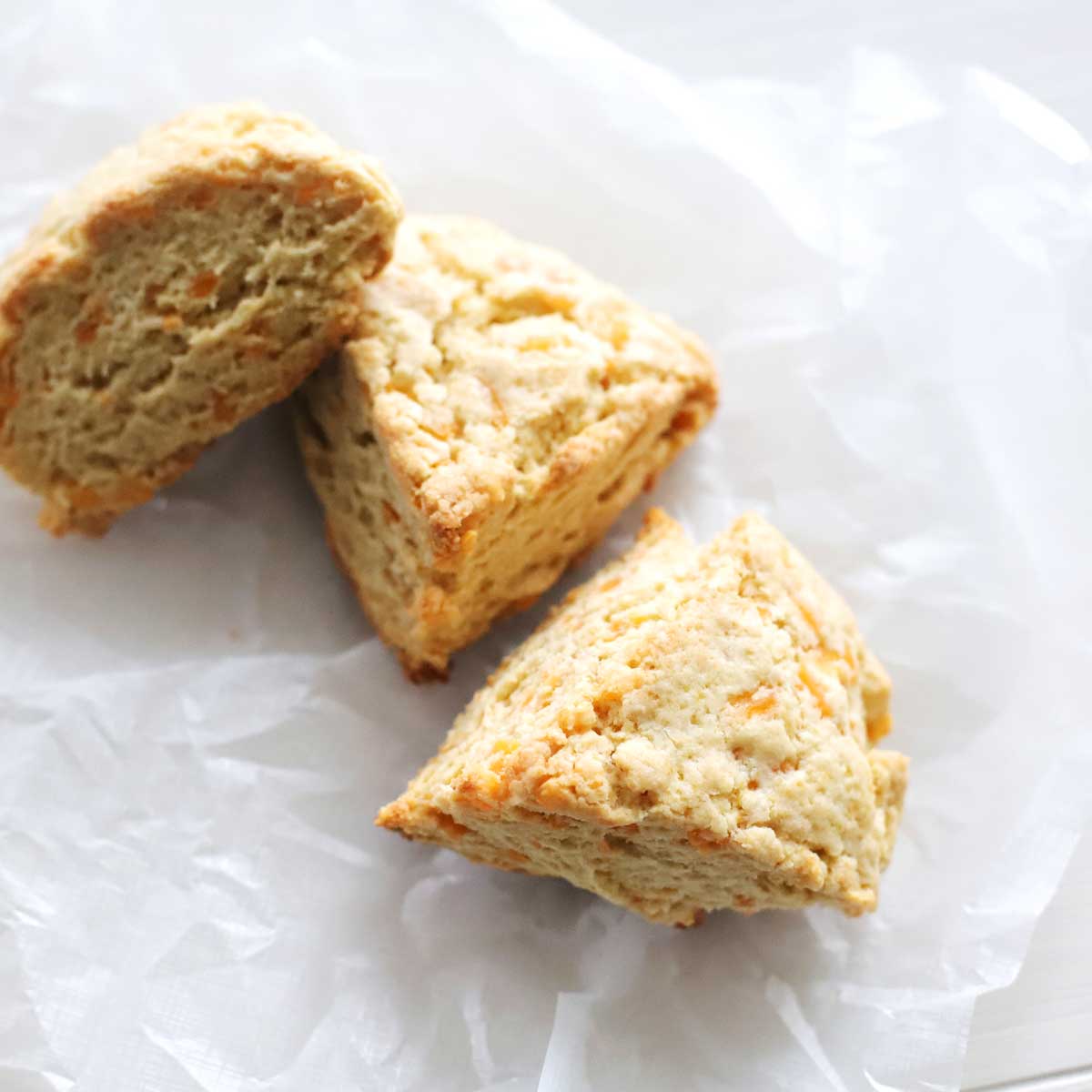 The Best Ever Vegan "Cheddar Cheese" Scones - Vegan Cheddar Cheese Scones