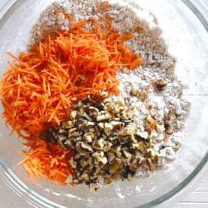 Healthy Vegan Carrot Cake Scones with Coconut Oil - Vegan Scones with Cornstarch
