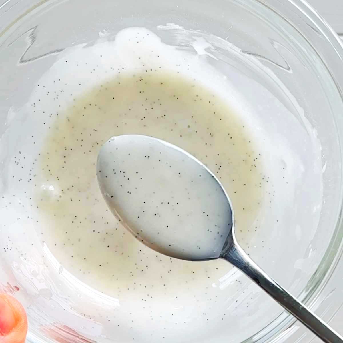 Simple Vanilla Bean Glaze - Any Flavored Glaze