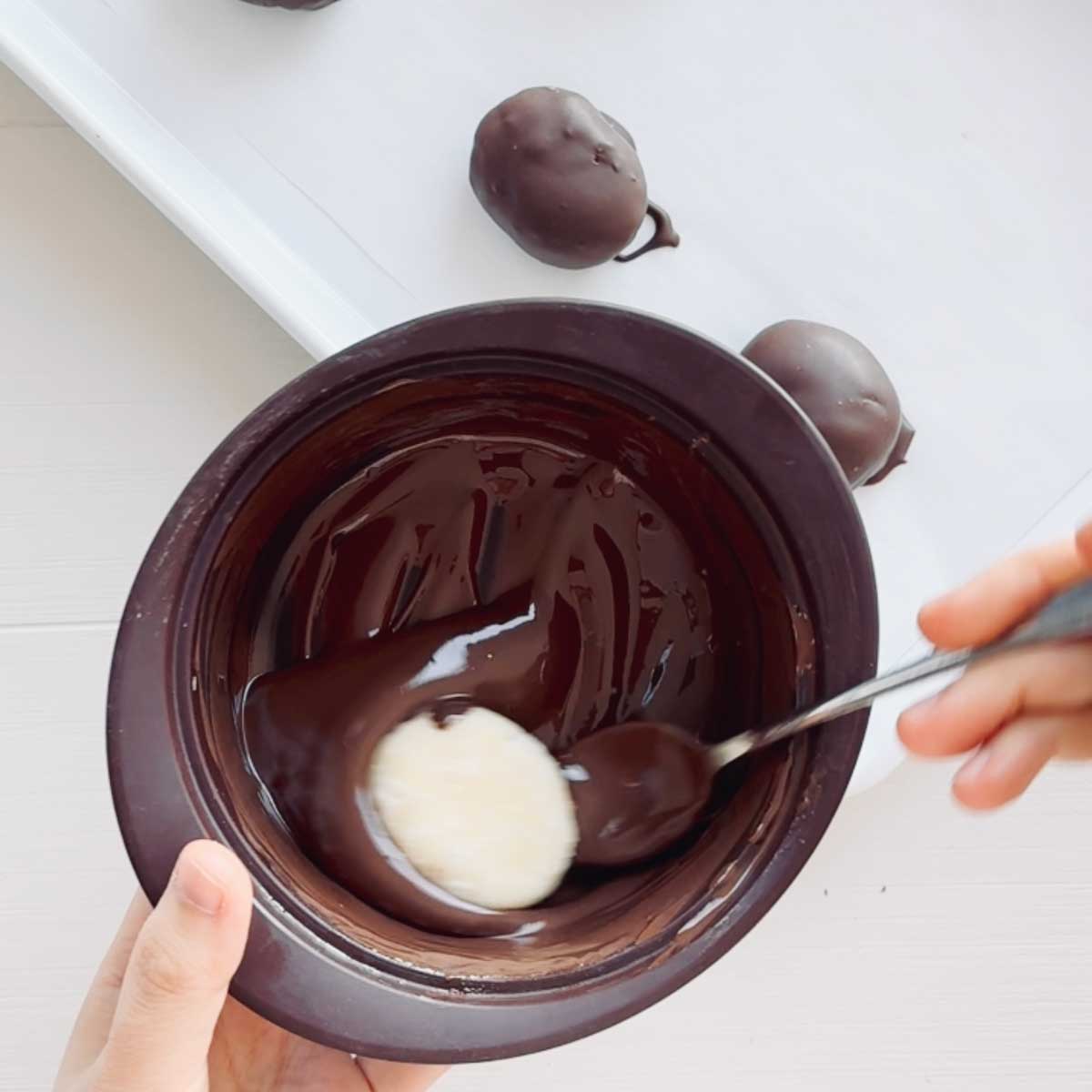 Chocolate Coconut Easter Eggs Made with Collagen Protein Powder - Ricotta Almond Easter Eggs