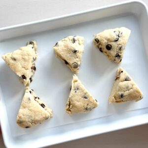 Nut-Free, Vegan Scones with Cornstarch: the Best Melt-in-Your-Mouth Texture! - white bean paste cookies